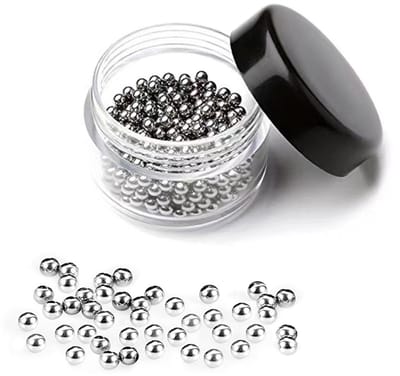 Dailygoods- Reinigingskralen 1000 stuks - Roestvrij Stalen Kralen - Glaswerk Reinigingskralen - Wijnfles/Karaf Reiniging - Duurzaam en Efficiënt - Verwijdert Vuil en Vlekken - Reinigingsballen