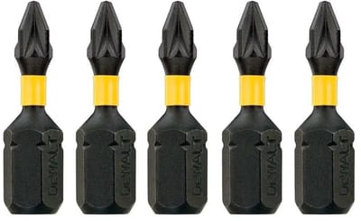 Dewalt Schroefbits - Extreme Impact Torsion - Pozidriv Pz1 - 25mm - 5 Stuks