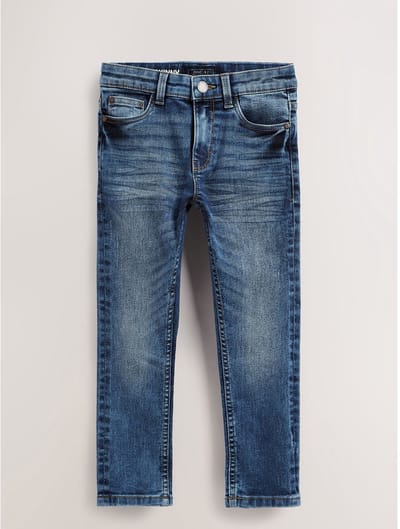 Next - Jongens - Stretchjeans skinny fit - Blauw