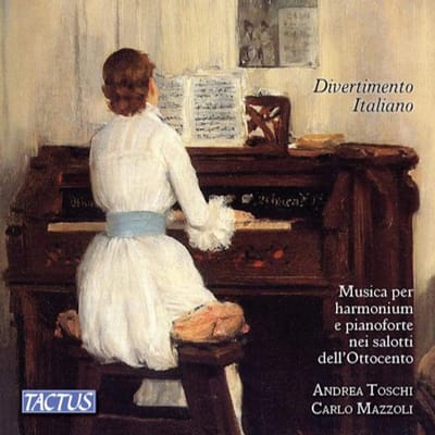 Carlo Mazzoli & Andrea Toschi - Divertimento Italiano - Music For Harmonium And pianoforte nei salotti dell'Ottocento (CD)