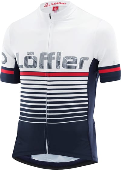 Loeffler fietsshirt korte mouwen M Bike Jersey FZ Messenger 23 - Blauw