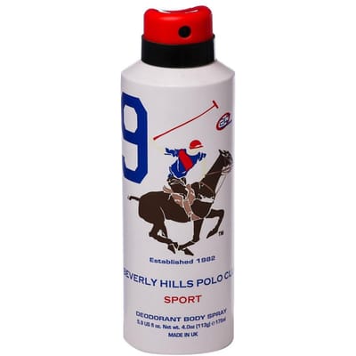 Beverly Hills Polo Club, 1982 - Sport 9, Anti-Transpirant, Deodorant Spray, Voor Vrouwen, 150 ml