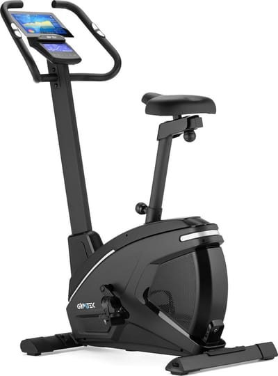 Gymtek® Magnetische Hometrainer Fiets - Fitness Fiets - Home Trainer - tot 140kg - 32 Weerstandsniveaus, 5kg Vliegwielgewicht - LCD Display