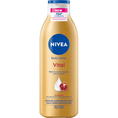 NIVEA Vital Bodylotion - Body Care - 72 uur lange hydratatie - Lotion Met granaatappelextract - 250 ml