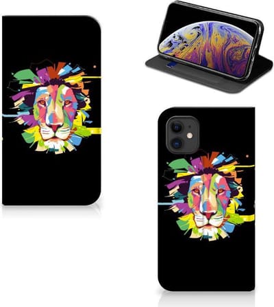 Apple iPhone 11 Magnet Case Lion Color
