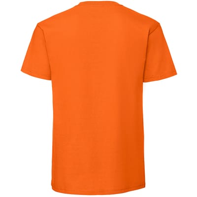 Fruit Of The Loom Heren Ringgesponnen Premium T-Shirt (Oranje)
