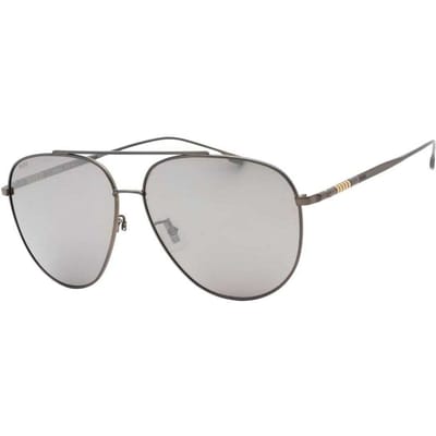 Hugo Boss Matte zonnebril voor volwassenen (Zilver)