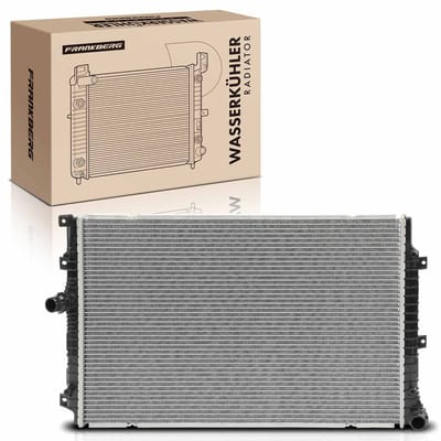 Frankberg 1x radiator waterkoeler motorkoeler voor VW Tiguan 5N 14L