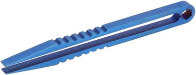 Mini Pincet - Noodgeval Gereedschap - Outdoor Activiteiten - Lichtgewicht Titanium - 81 cm Lengte - Blauw