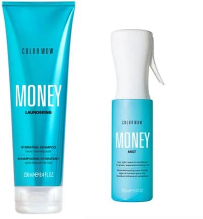 Color Wow Duo Money Laundering Hydrating Shampoo + Money Mist Leave-in Conditioner 150ml | Extra voordelig