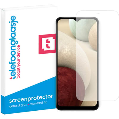 Samsung Galaxy A12 screenprotector gehard glas