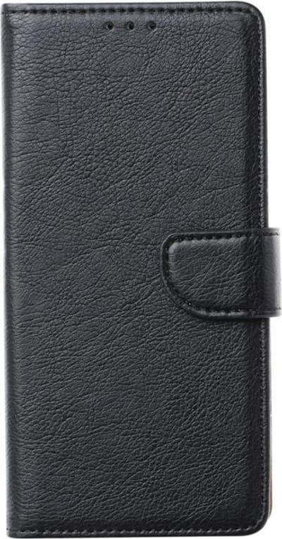 MM&A PU Lederen Wallet Book Case Hoesje - Portemonnee - geschikt voor Apple iPhone 7 – Apple iPhone 8 - Apple iPhone SE (2020) - Apple iPhone SE (2022) – Met Stand – Kaarthouder – Card Case – Pasjes Houder – Magneet Sluiting – Bookcase – Zwart