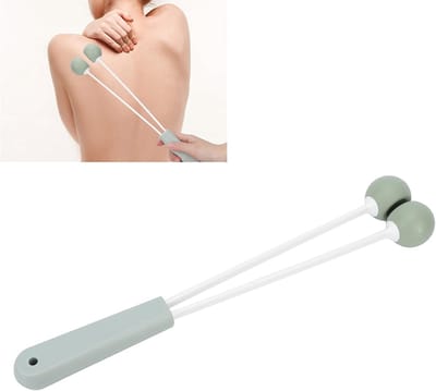 Handmassagehamer - handmatig massageapparaat - siliconen massagestick - fitnessklopmassager voor spieren, nek, armen, benen, rug en schouders.