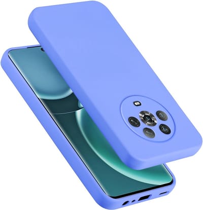 Cadorabo Hoesje geschikt voor Honor Magic 4 in LIQUID LICHT PAARS - Beschermhoes gemaakt van flexibel TPU silicone Case Cover