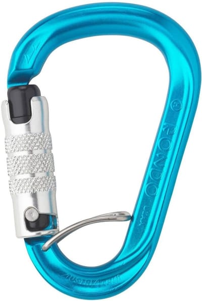 Veiligheidshaken - Klimhaken - Sportieve Bezigheden - Automatische Sluiting - One Size - Blauw