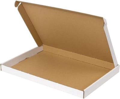 Banzaa Brievenbusdoos A4 ‒ 350x250x28mm Verzenddozen FSC Gerecycled 100 Stuks