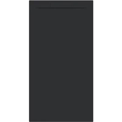 Allibert - Douchebak - Luna 180 X 90 Cm - Polybeton - Zwart