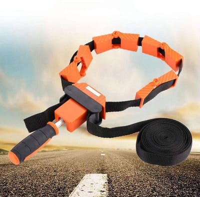 Bandklem Nylon - Multifunctionele Bindriemklem - Houtbewerkingsgereedschap - Hoekclip - 4 Kaken - 25mm Breedte - Klem