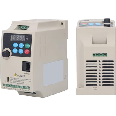 Variateur de fréquence 0,4 kW 1 entrée 3 sorties avec affichage numérique LED 1PH 220 ?Entrée 220 V triphasée