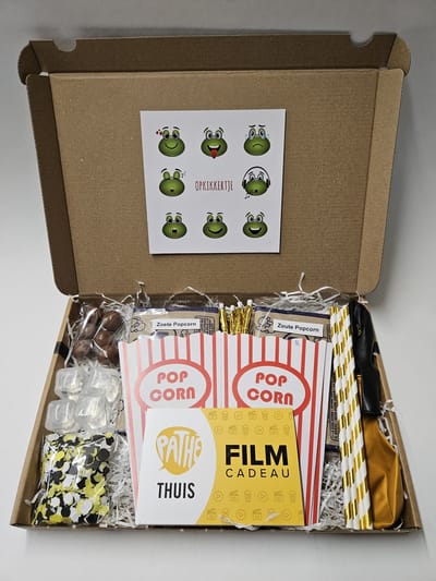 Mystery Cards Film Pret Pakket - Thuisbioscoop bon & film-feestartikelen