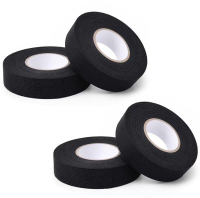 Isolatietape voor elektrische kabels, 4 rollen, 19 mm x 15 m, brandvertragend en hittebestendig voor auto en huisreparaties