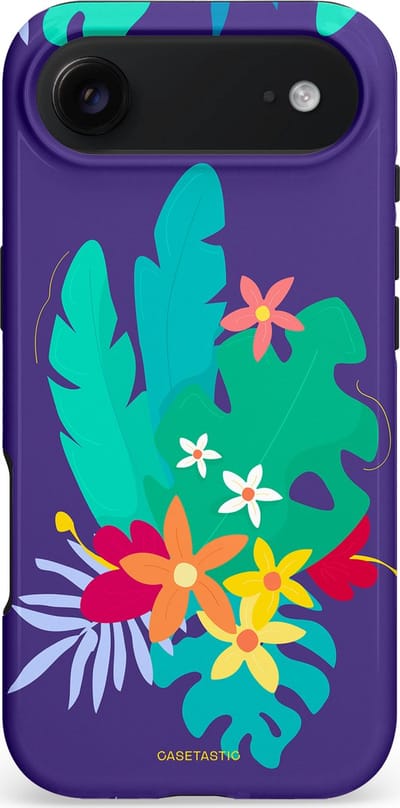 Casetastic hoesje geschikt voor Apple iPhone Air - MagSafe - Dubbellaagse bescherming - Surfplant - Fashion Case - Donkerblauw