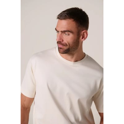Profuomo Ppxt30002j t-shirt crew neck short sleeve raw white