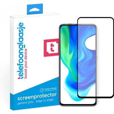 Xiaomi Poco F2 Pro screenprotector gehard glas Edge to Edge