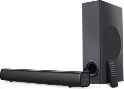 Soundbars voor TV met Subwoofer - 160 Watt - Kamer Vullend Geluid - Met Afstandsbediening - Met Muur Bevestigingsset - Bluetooth - AUX - USB - Optische Aansluiting -