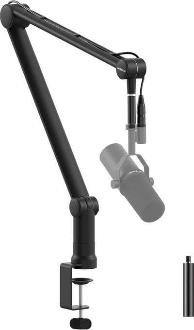 Microfoon Arm - Studiemicrofoon Arm - Podcasting Opnemen - Verstelbare Arm - Met Verlengbuis