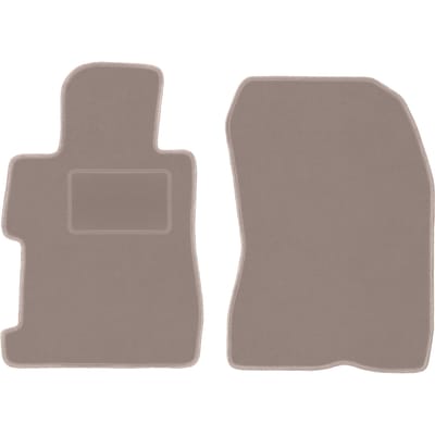 Beige voormatten voor: Honda Civic VIII 4D sedan (2006-2011)