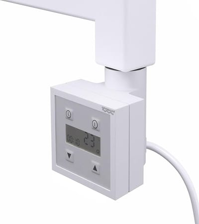 Verwarmingselement Badkamer - Verwarmingspatroon Handdoekradiator - Handdoeken Drogen - Met Timerfunctie - 300 Watt - Wit