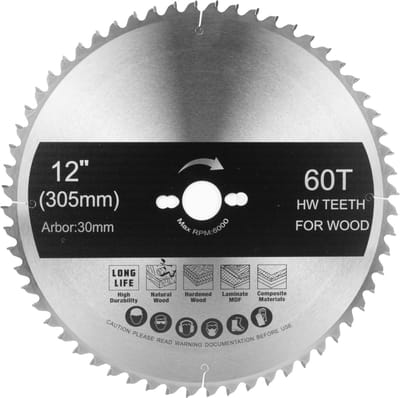 Wovar Cirkelzaagblad 305 x 30 mm 60T | Per Stuk