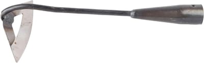 Holle Schoffel - Onkruid hark - Tuinonderhoud Gemak - Roestvrij staal - 16 x 6 cm - Zilver