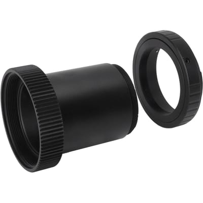 Adaptateur d'appareil photo pour télescope M42x0.75mm SCT vers T2 Bague adaptatrice pour appareil photo reflex numérique à monture A black