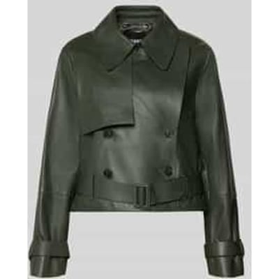 regular fit leren jack van echt lamsleer model 'Satela1'
