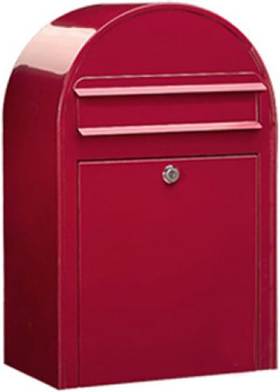 BOBI Brievenbus Classic - RAL 3001 - Rood