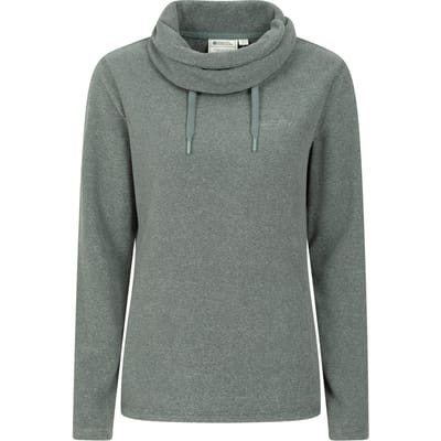Mountain Warehouse Dames/Dames Hebridean Cowl Neck Fleece Top (Donkere Khaki)