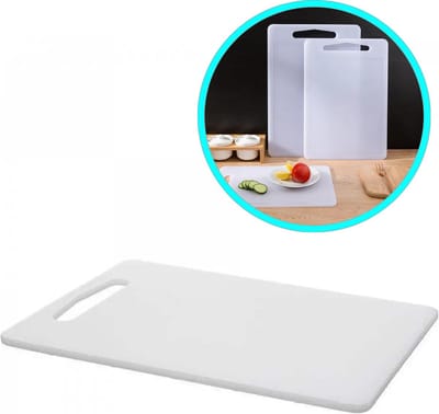 Ragnal - Snijplank Wit 31×21 cm - Antibacterieel en vaatwasbestendig - Duurzaam en lichtgewicht