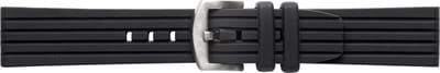 Morellato horlogeband Brenta U4025187019ST22 / PMU019BRENTA22 Rubber Zwart 22mm
