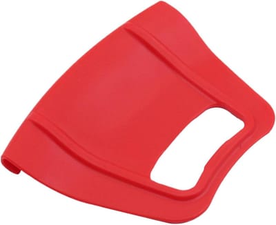 Velgrandbeschermer - Wielband Hulpmiddel - Bandenwissel Onderhoud - Verbeterde Grip - 13.8 x 10.8 cm - Rood
