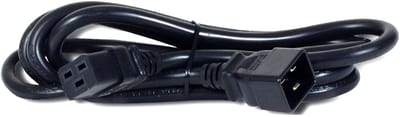 Apc - Voedingskabel - Iec 60320 C19 Naar Iec 60320 C20 - 4.57 M - Zwart - Voor P/N: Smt2200Rmi2Uc Srt1500Xli Srt2200Xli-Kr Srt3000Rmxli-Nc Srt5Krmxlim Srt6Krmxlim