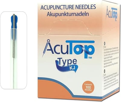 Acutop - Acupuntuurnaalden Type KJ - Staal - Siliconen coated - 0.16x30mm