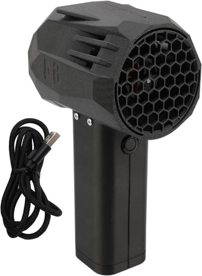 Draadloze Luchtblazer - Jet Dryer Turbo - Auto's Drogen - Krachtige Zuigkracht - 4000 mAh - Zwart