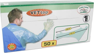 Kerbl Onderzoekshandschoen - 120cm - 50 Stuks - Groen