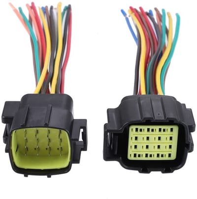 Allecto - Auto Bedradingsharnas Connector - 16 Pins Connector