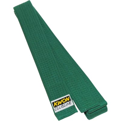 Budō groene zachte riem Kwon