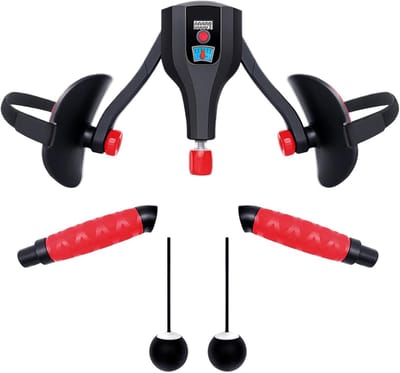 Bekkenbodem Trainer - Dij Trainer - Spierversterking - 360 Graden Rotatie - 12 cm Hoogte - Zwart Rood