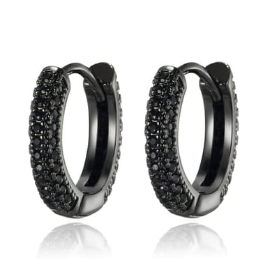 Heren Oorringen Tom Jaxon - Luxury Black