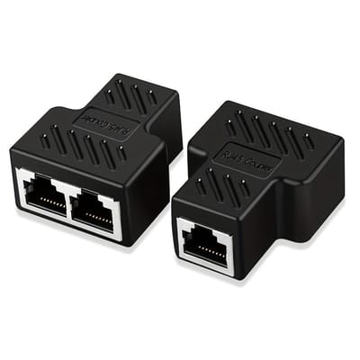 Livé® RJ45 Netwerk Splitter – 1000Mbps Ethernet Connector